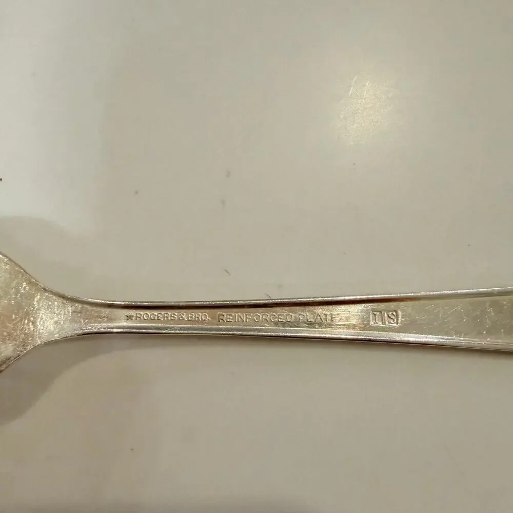 72pc International Silver Rogers Bros Silverplate 1950 Starlight Flatware Set 12